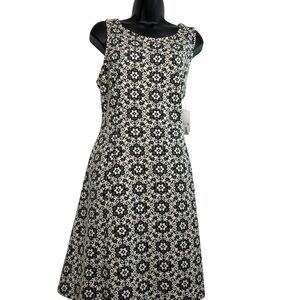 Massini Sleeveless Jacquard Knit Dress Size Large New